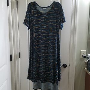 High/low hem carly dress